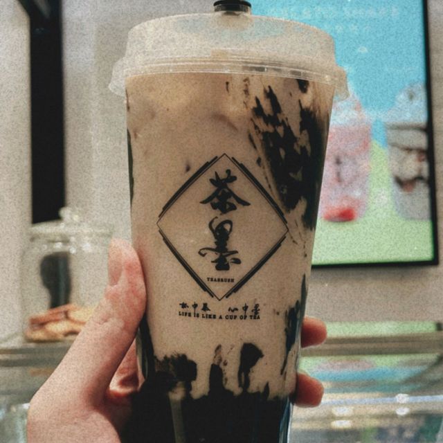 水墨畫台式飲品