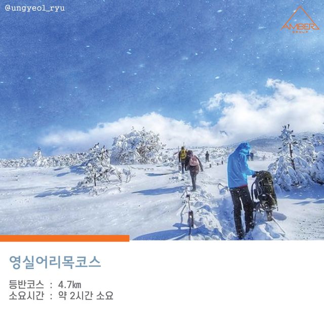 [초보도 가능한  한라산 등산코스]
