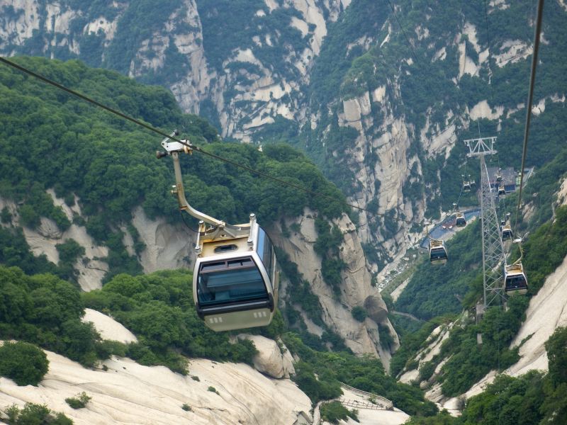 Mount Hua Beifeng Cableway