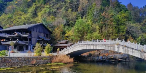 貴州省獨山縣凈心谷景區-奎文閣