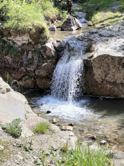 réserve d'eau blanc