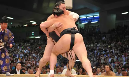 Sumo Performance Watching in Tokyo