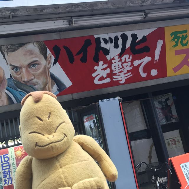 大阪 新世界 人力車で観光