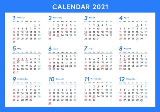 決定版】2021年 日本の祝日・休みカレンダー | トリップドットコム