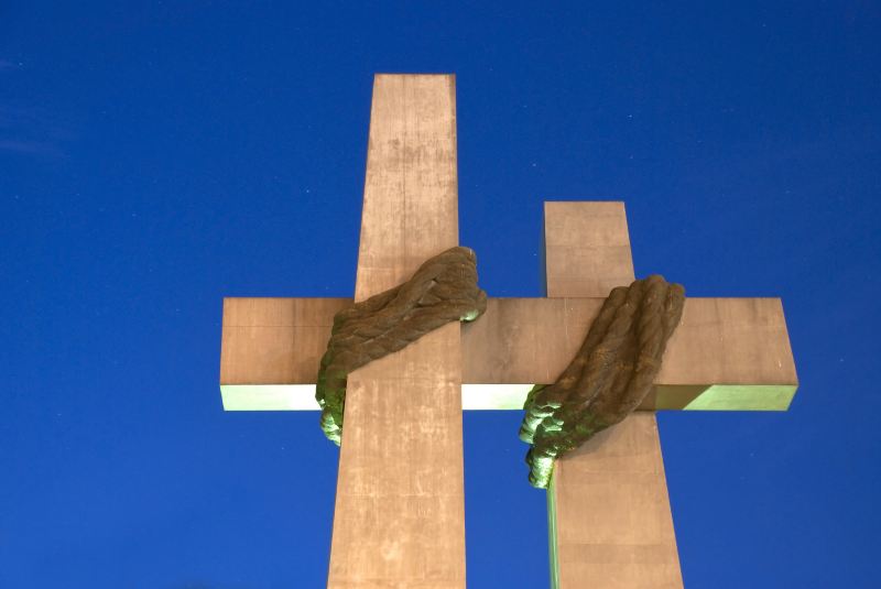 Crosses Commemorating The 1956 Protests