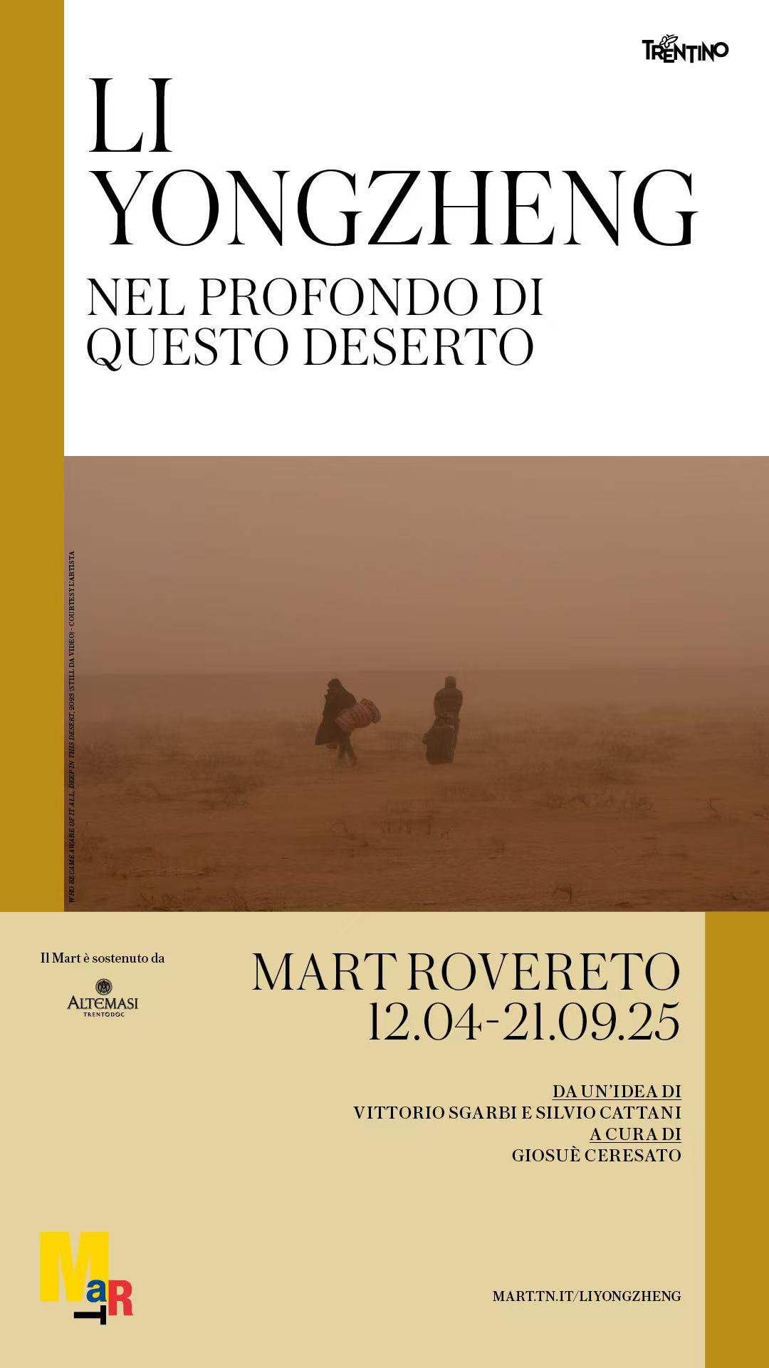 Li Yongzheng：NEL PROFONDO DI QUESTO DESERTO | Province of Trento