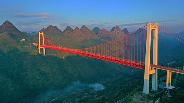 Huangguoshu Balinghe Bridge Bungee Jumping