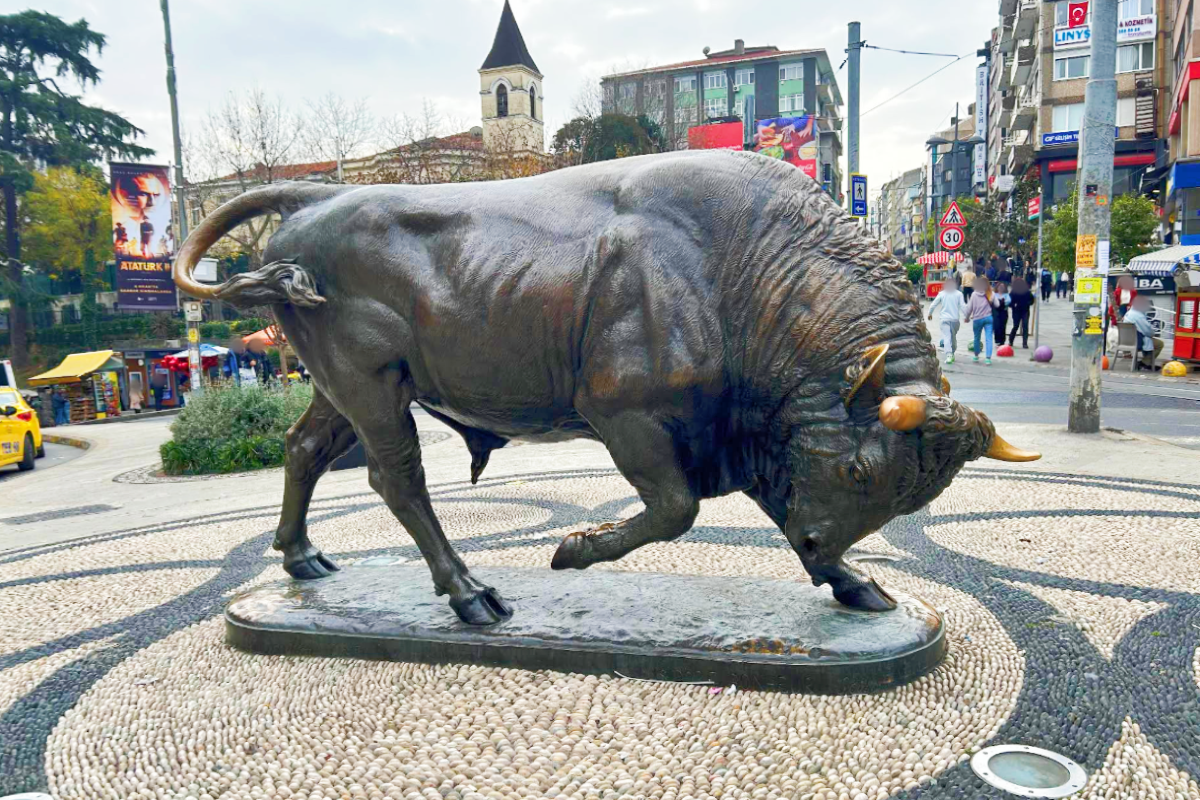 Kadikoy Bull Statue