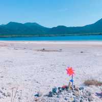 青森　恐山に秘湯
