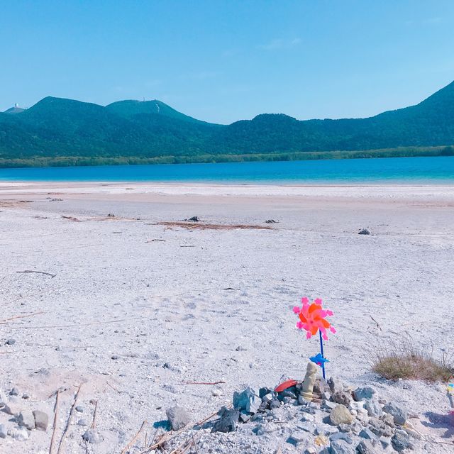 青森　恐山に秘湯