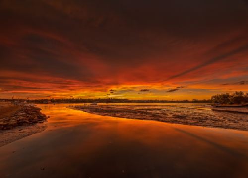 ラブアン行き飛行機