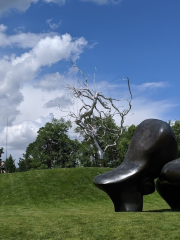 Donald J. Hall Sculpture Park (Giant Shuttlecock Sculptures)