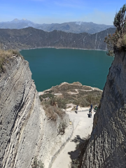 Mirador to Laguna Quilotoa