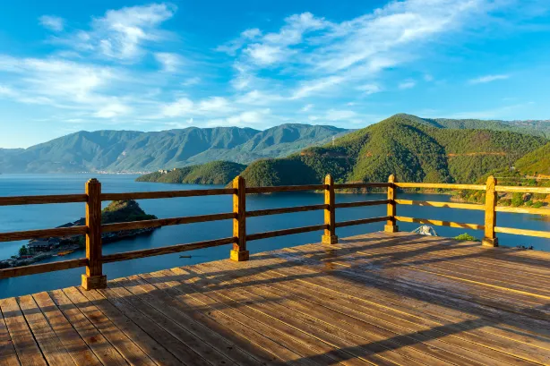 Lugu Lake Scenic Area-Viewing Platform