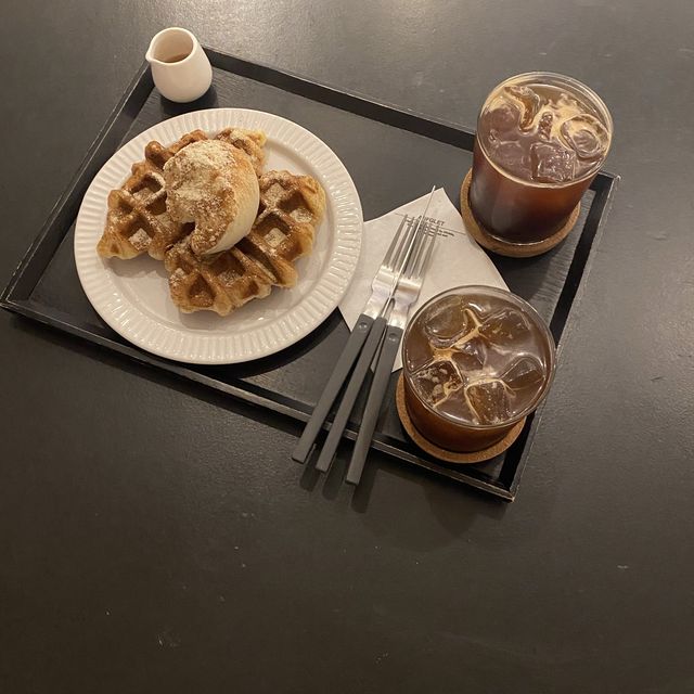 금호동 크로플 맛집, 아우프글렛