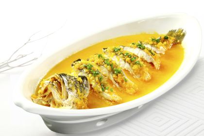 LUBANZHANG BRAISED SEA CUCUMBER WITH SCALLION