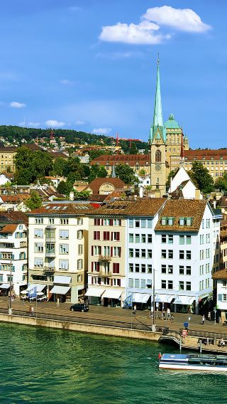 Grossmunster + Lindenhof + Kunsthalle Zurich + Augustinergasse