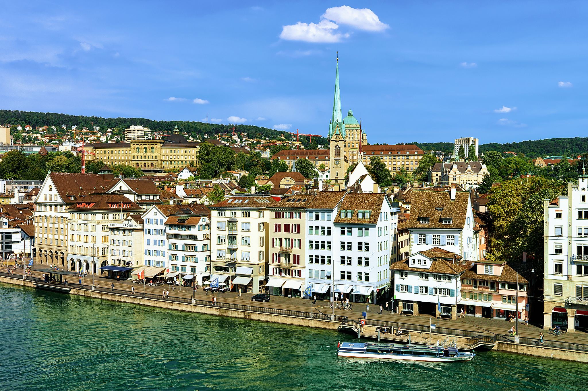 Zürichse Dom + Lindenhof + Museum voor Hedendaagse Kunst Zürich + Augustinergasse