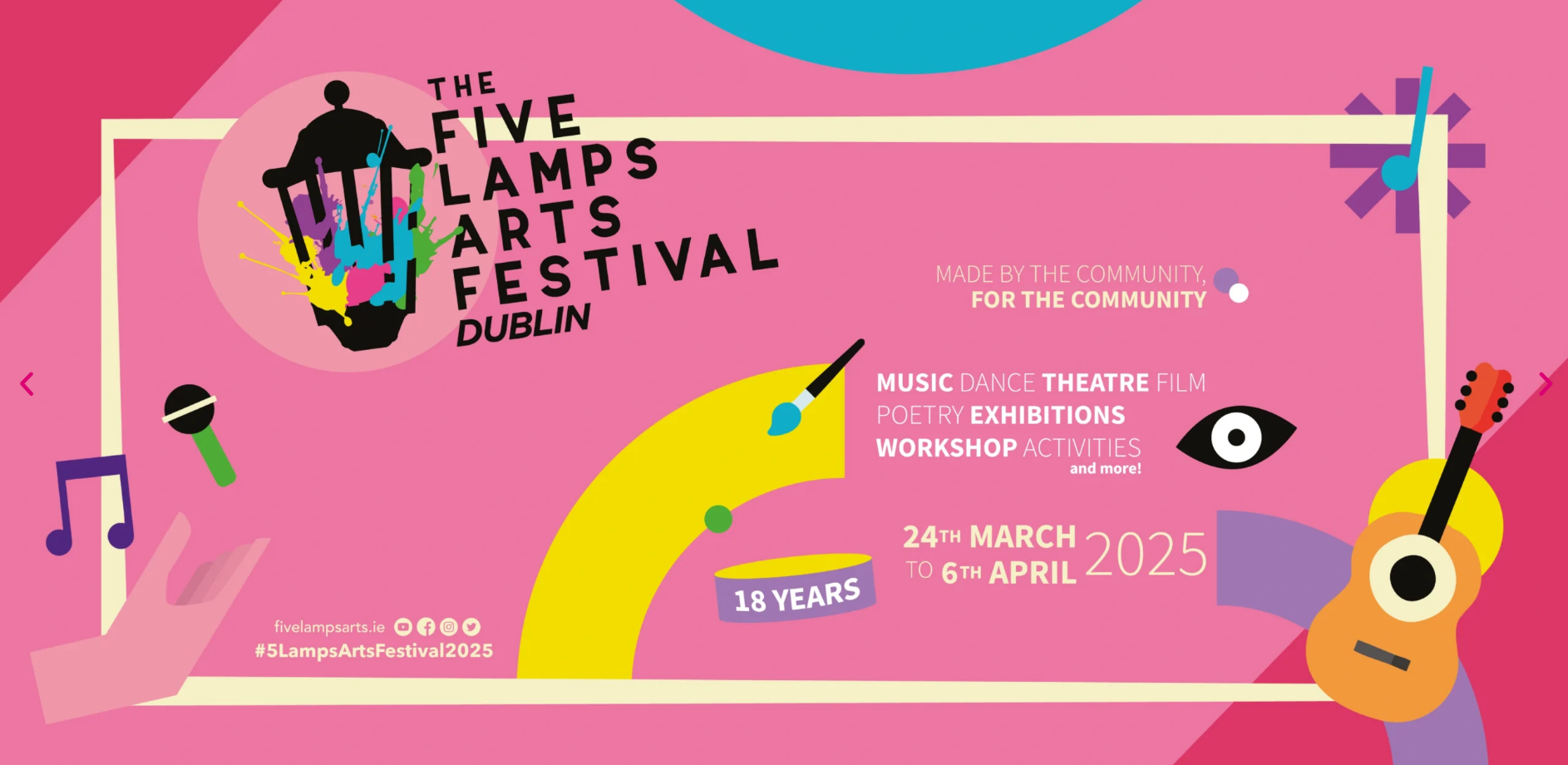 The Five Lamps Arts Festival 2025 | Dublin