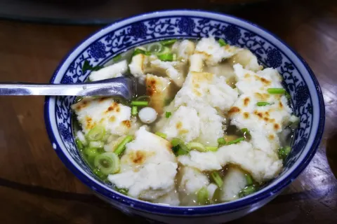 HU ZI SHUI PEN YANG ROU
