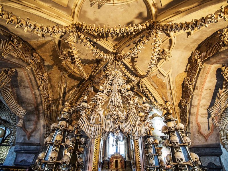 The Cemetery Church of All Saints with the Ossuary