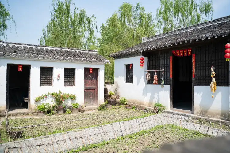 鄰近新四軍蘇北指揮部舊址的酒店