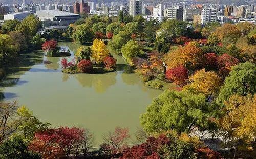 中岛公园也是札幌的几个免费公园之一，可以免费的参观和进入内部