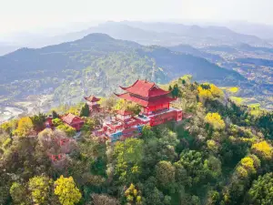 남충 서산 풍경구-완권루 풍경구