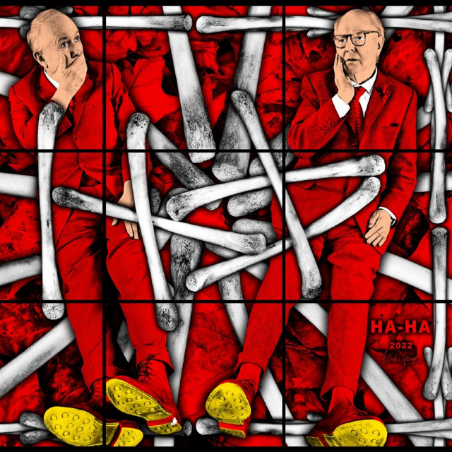 Gilbert & George: 21ST CENTURY PICTURES | Hayward Gallery Cafe