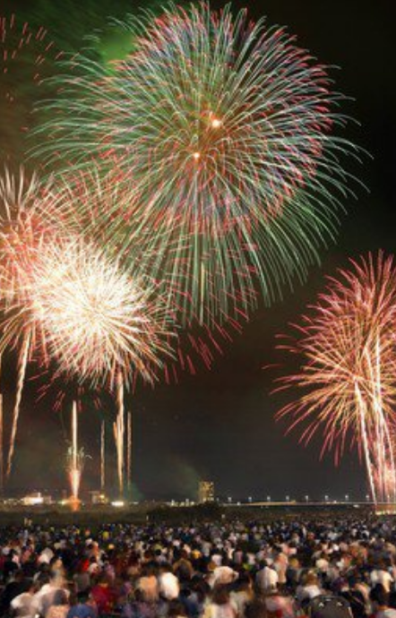 oyama Kita Nippon Shinbun Summer Evening Fireworks Festival | 토야마