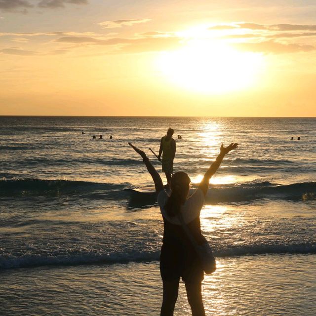 Boracay's glorious sunset