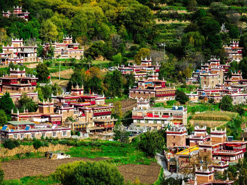 Jiaju Tibetan Village