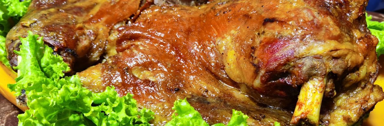 楊家莊土窯果木烤全羊