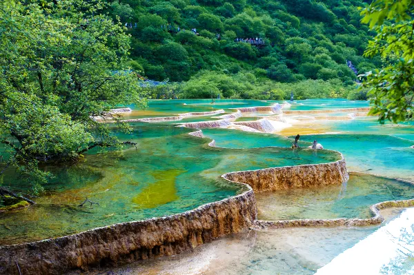 成都⇒九寨溝 飛行機