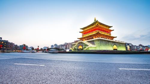 Bell Tower and Drum Tower Square