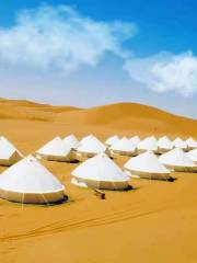 中衛騰格里摩洛哥沙漠星海國際露營地