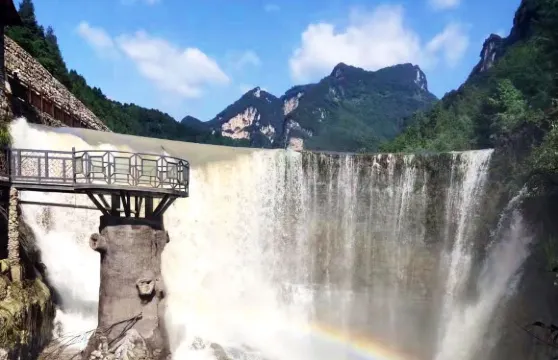 堂鼓關風景區門票+觀光遊艇票家庭（2位成人+1位小童）