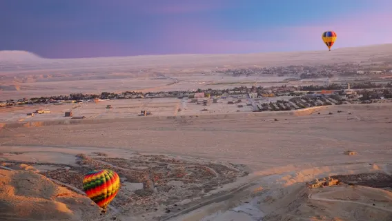 Egypt + Luxor International Airport one-day tour(Arabic Pick-up)