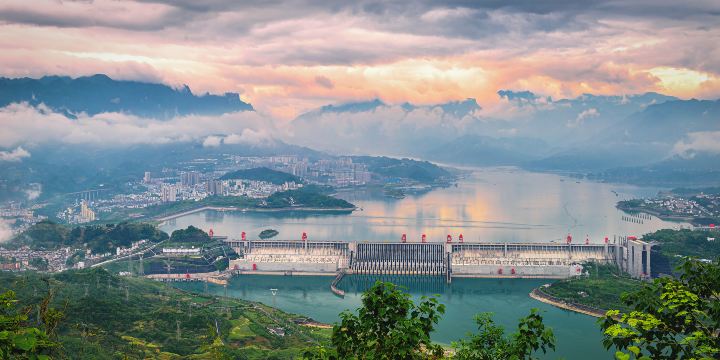 The Three Gorges Dam Tourism Area