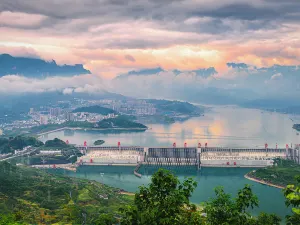 The Three Gorges Dam Tourism Area