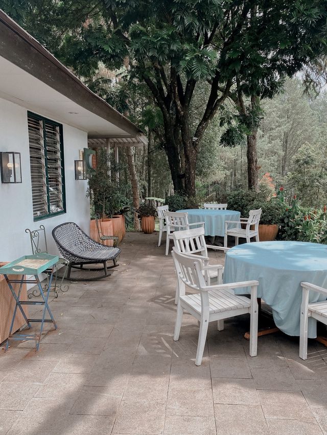 A Shabby Chic Café In Puncak, Bogor