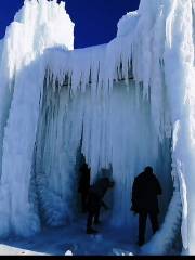 博州賽里木湖冰雕