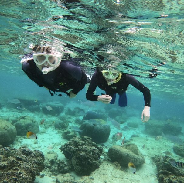 Snorkelling in Okinawa