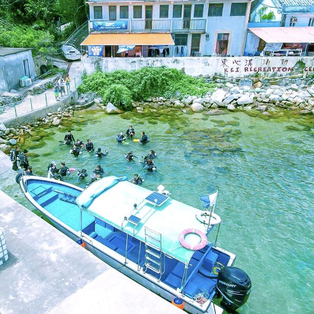 一齊去考潛水牌