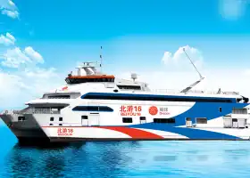 Корабль на острове Хуэйчжоу
