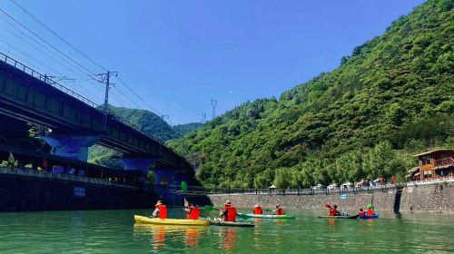 First Draftage of Zhashui Canyon