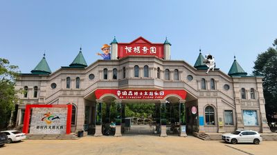 Strange Buildings And Park