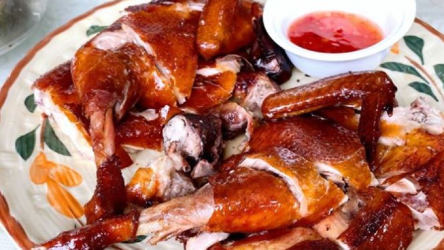 田心农庄·荔枝木烧鸡·农家河鲜