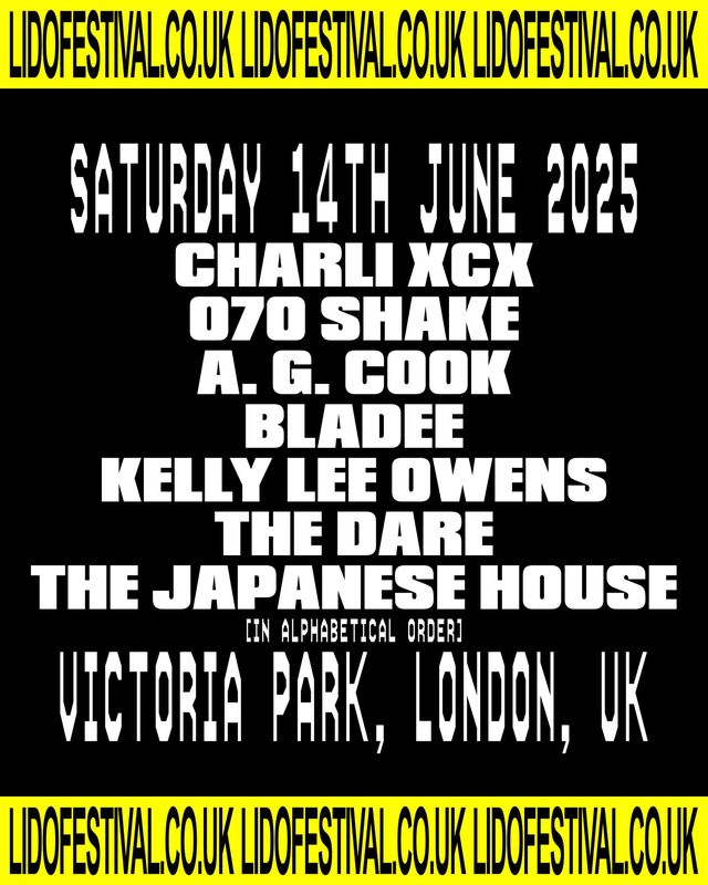 英國倫敦 · LIDO 音樂節 2025 | Victoria Park