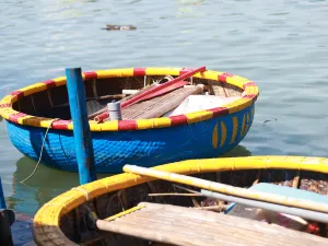 Hacoconut Coconut Basket Boat